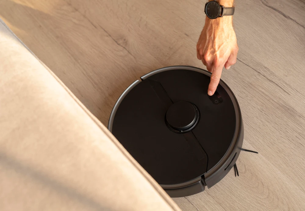 robot vacuum cleaner with hepa filter